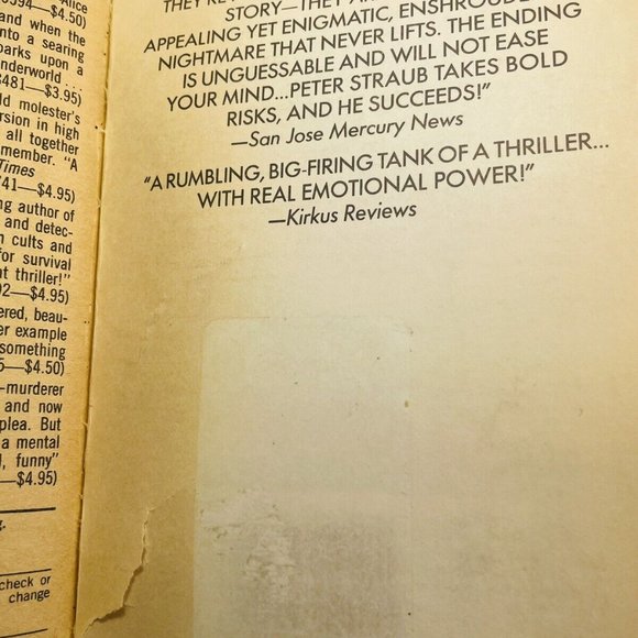 Koko by Peter Straub 1989 Paperback 1st Signet Printing Target Books Vintage - Picture 12 of 12